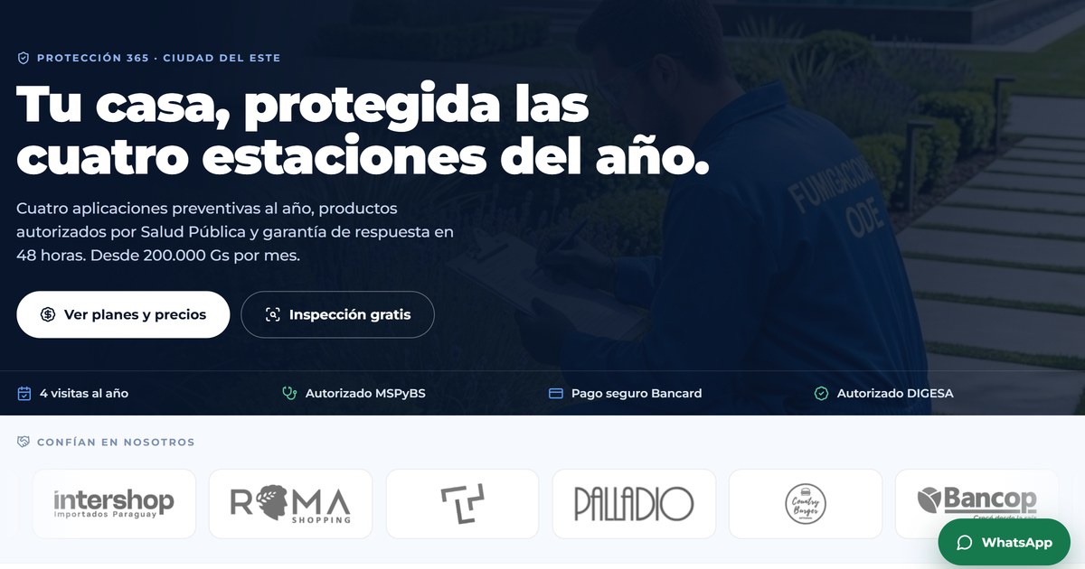 Fumigación CDE